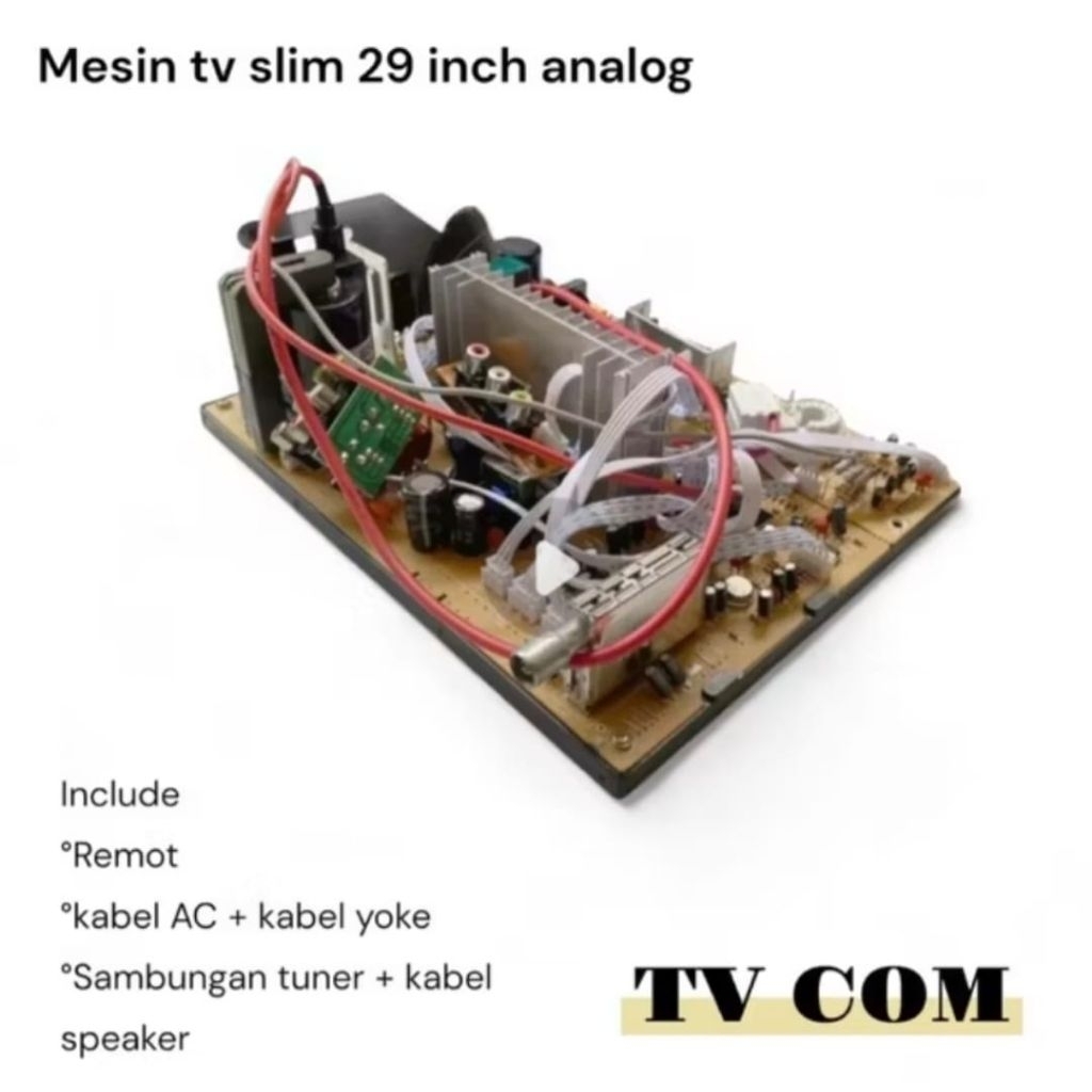Mesin TV Tabung 29 inch analog Desain Ringkas, Mudah Dipasang