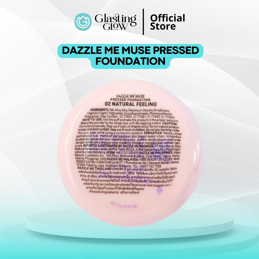 DAZZLE ME Muse Pressed Foundation