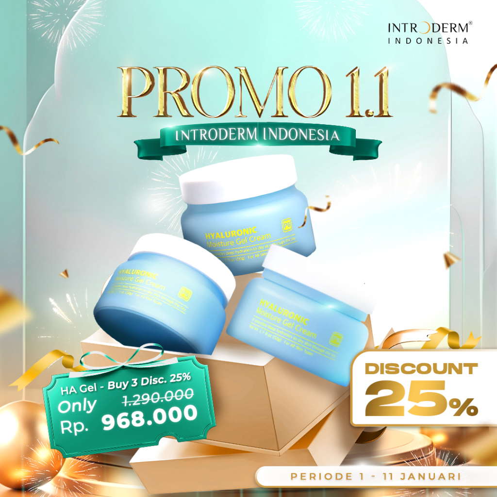 Introderm Indonesia | PROMO 1.1| PAKET NABEEYA BUY 3 HA DISCONT 25%