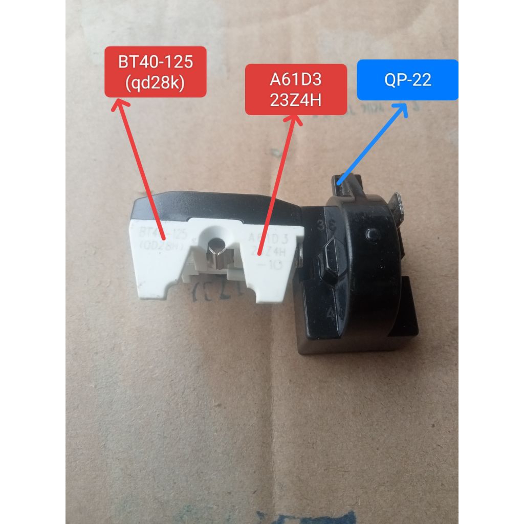 RILAY PTC OVERLUD KOMPRESOR KULKAS 1PINTU POLYTRON ORIGINAL