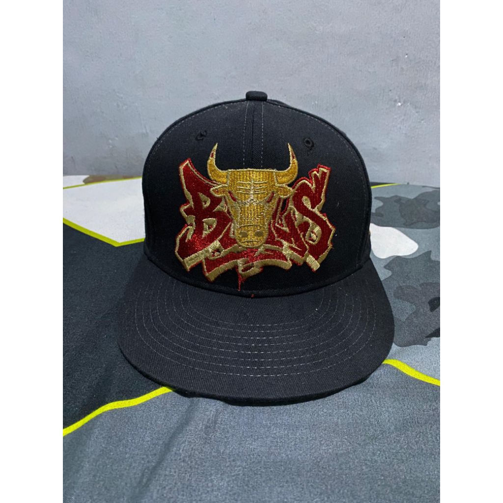 SNAPBACK/CHICAGOBULLS/BLOCKHEAD/LEVELXERO