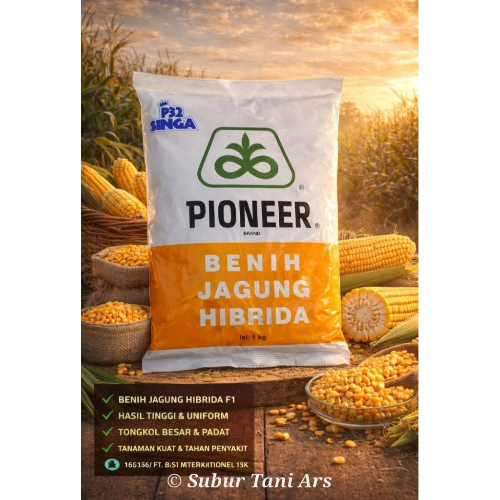 Benih jagung hibrida pioneer p35 1kg