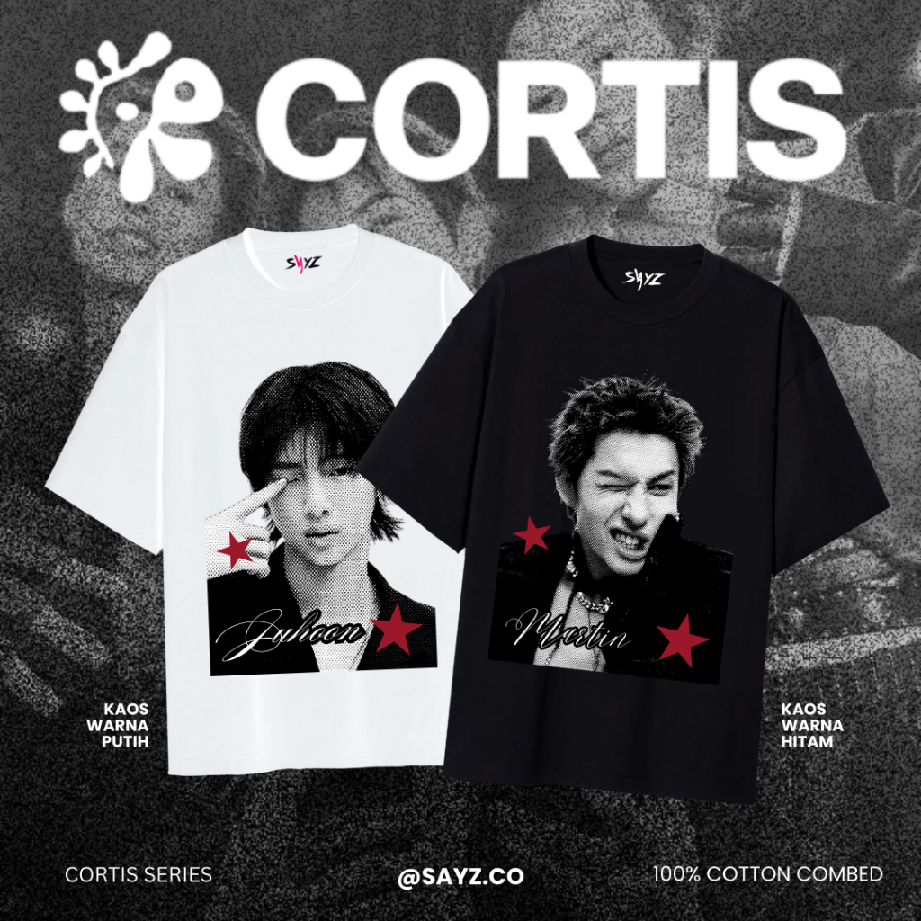 [ READY ] Kaos Cortis - Martin James Keonho Juhoon Seonghyeon - ngortis kaos kpop pc album cortis