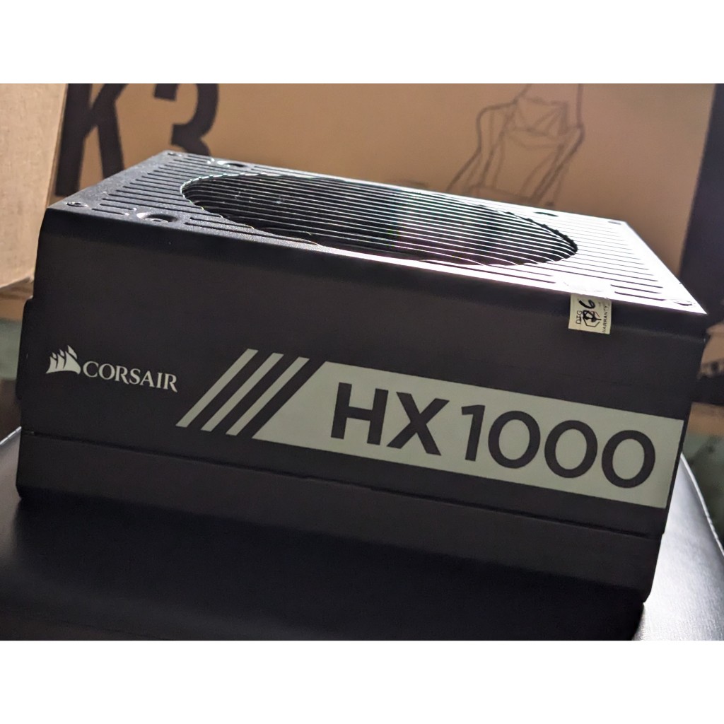 PSU Corsair HX1000 80+ platinum