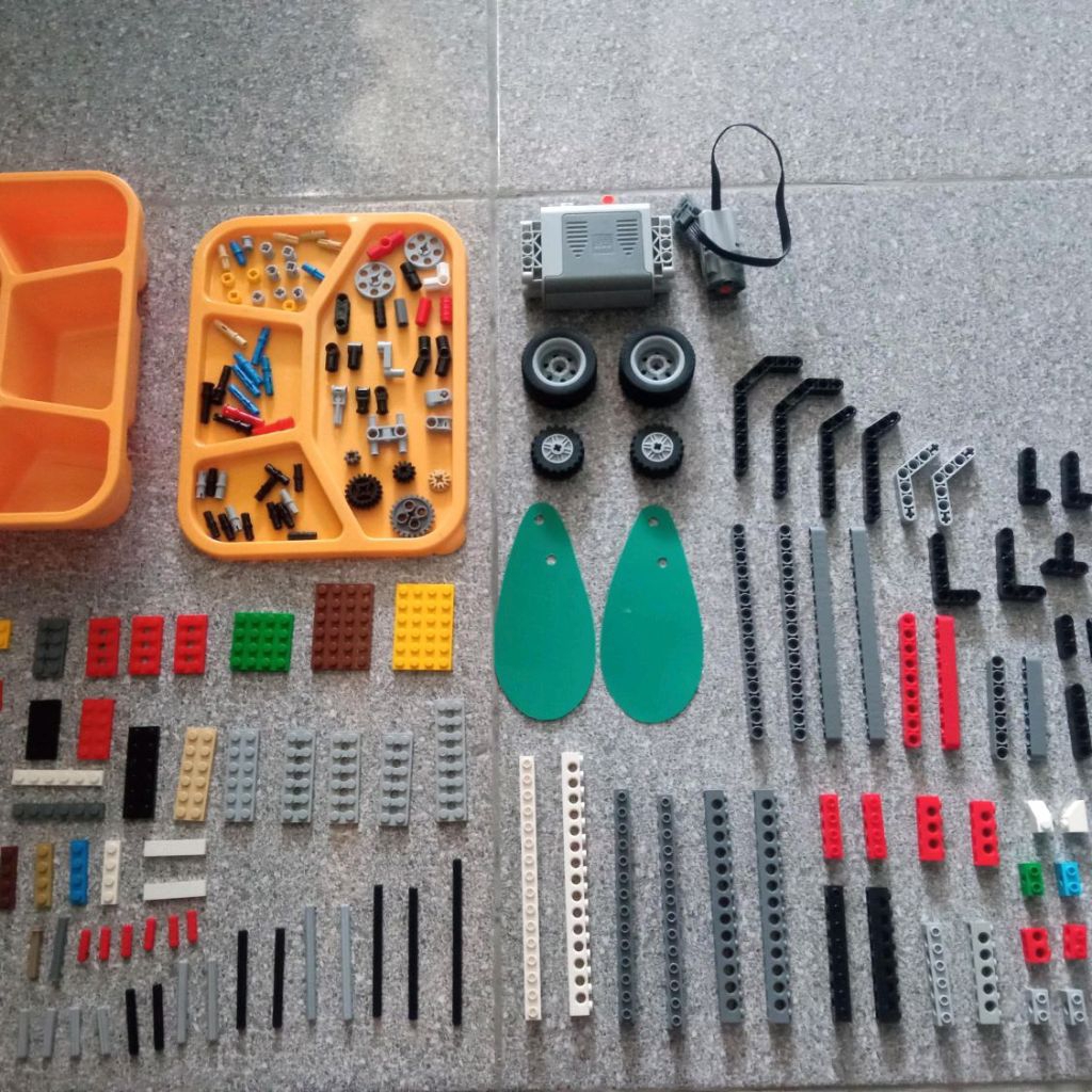 paket hemat lego 9686 / 1/2 lego 9686 preloved / paket belajar robotik