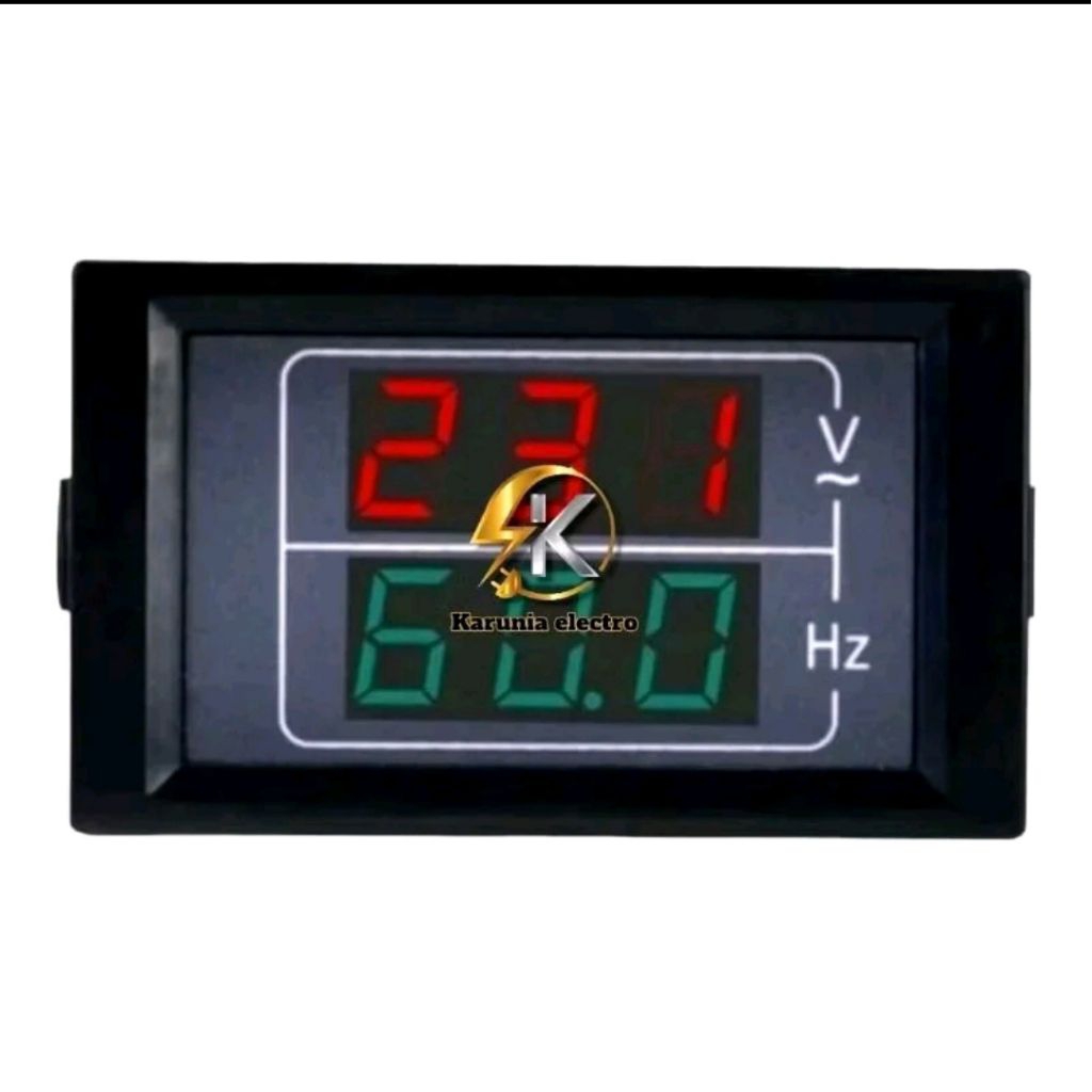 Voltmeter digital AC + HZ