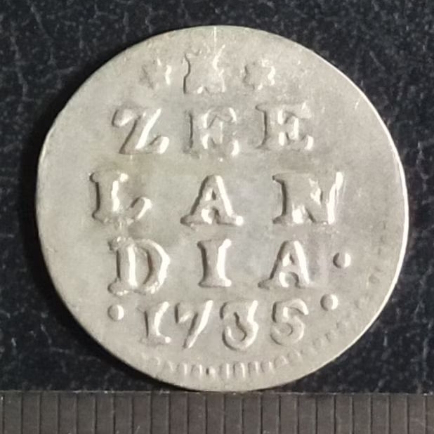 #14.ST. KOIN KUNO || KOIN PERAK || SILVER COIN ZEELANDIA 2 STUIVER TAHUN 1735