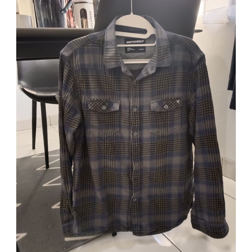 Kemeja Watchout Pria Original
