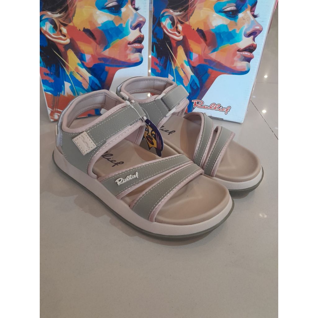 Sandal Talincang Rullief FKL 930 -  Sandal Tali Wanita Kasual Dewasa
