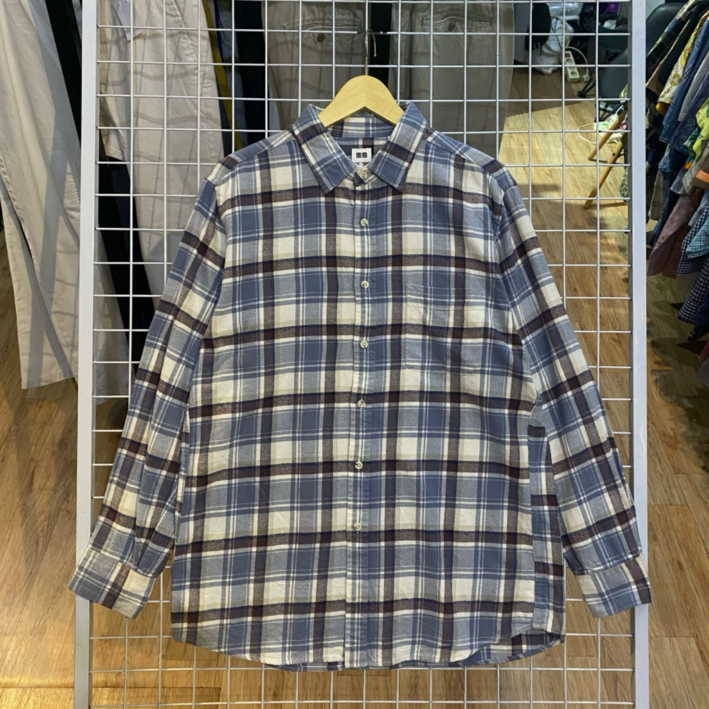 Uniqlo Plaid Flannel Shirt
