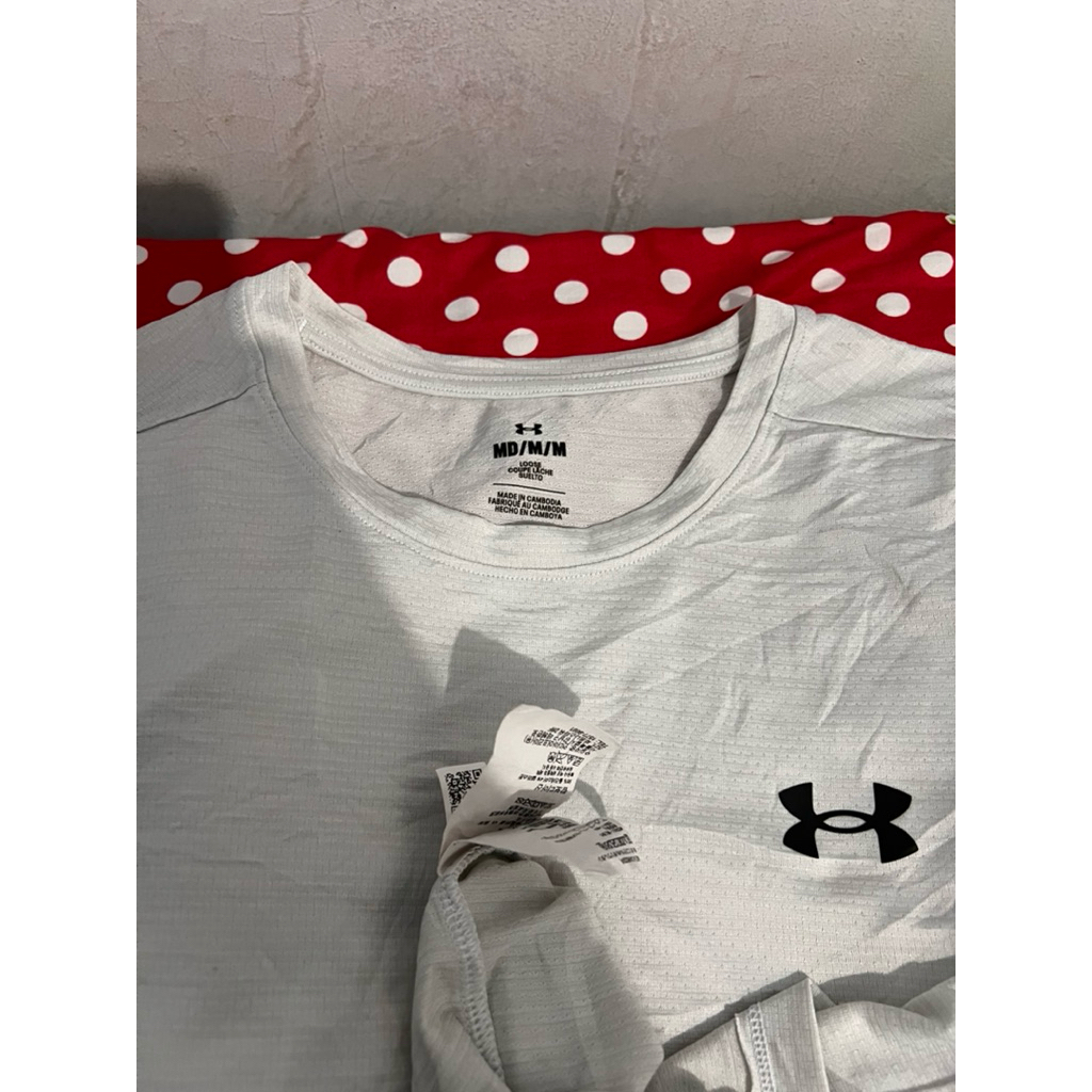 kaos olahraga Under Armour original second
