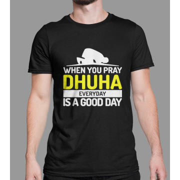 Kaos Dakwah Islami Pria Tema Dhuha Baju Distro Muslim Kata Kata Bijak Nasihat Islami Cotton Combed 2