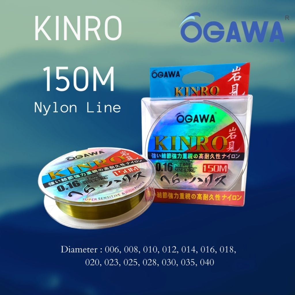 Senar pancing ogawa kinro 150m