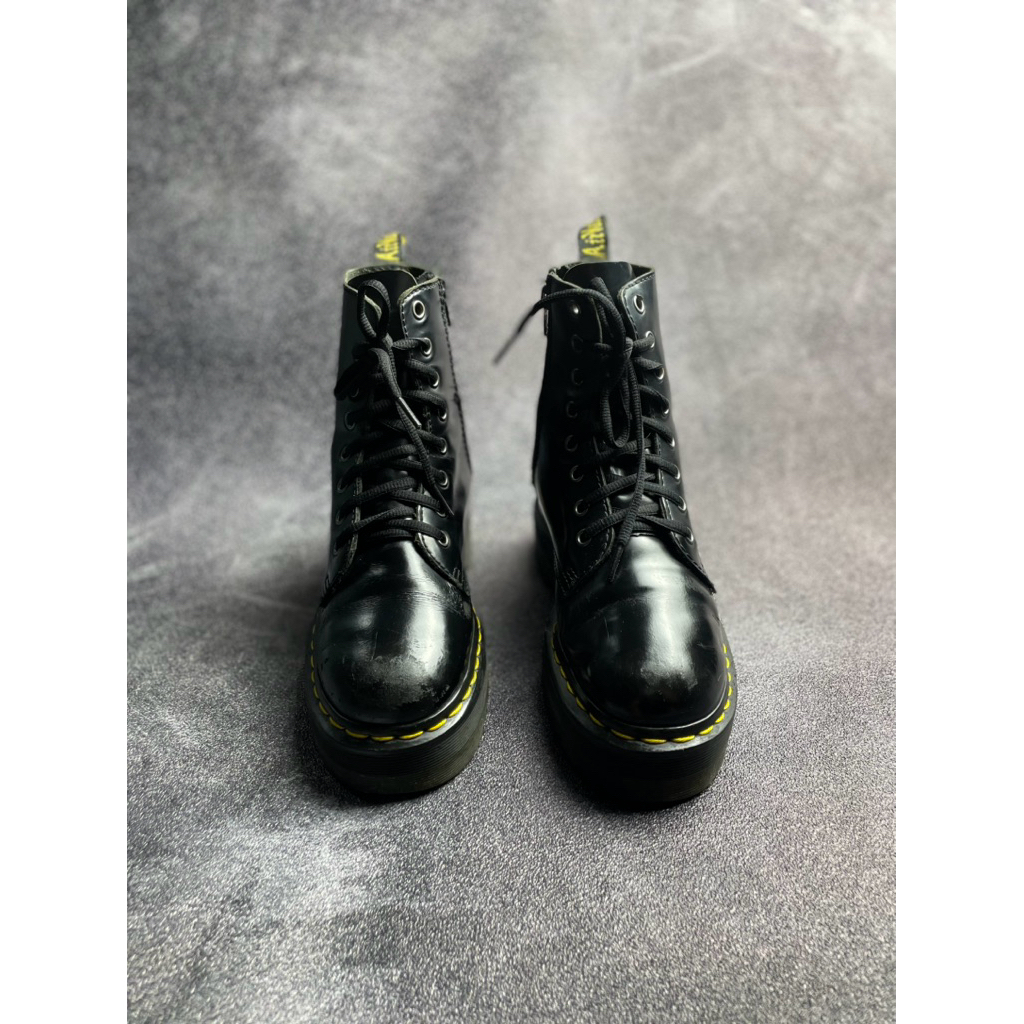 dr martens docmart jadon zipper black