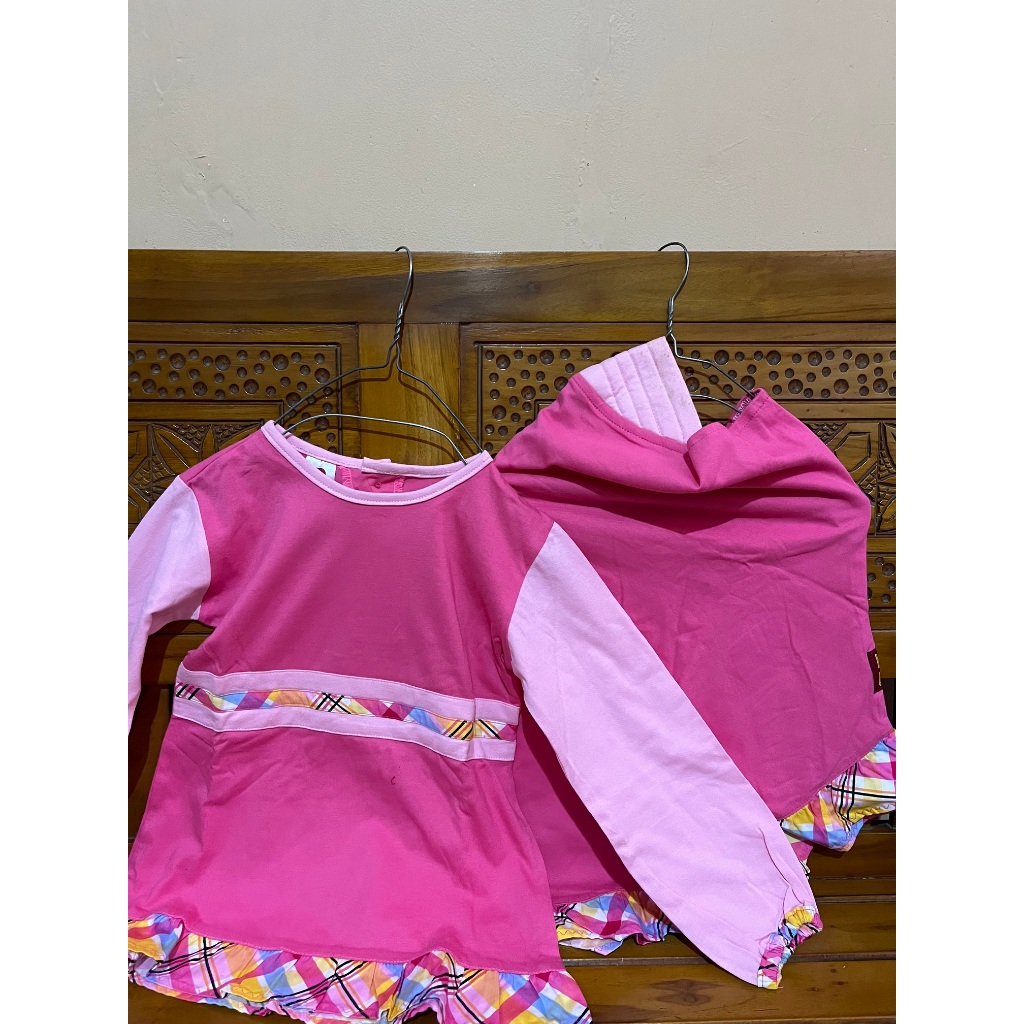 Sale Koleksi Baju Gamis Anak Muslimah KekeBusana + Jilbab Set