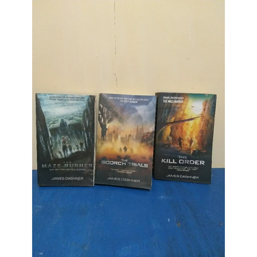 Novel Karya James Dashner The Maze Runner The Kill Order The Scorch Trials