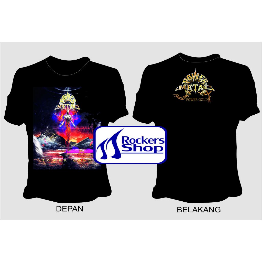 KAOS POWER METAL ALBUM POWER GOLD SINGLE HITS BEBASKAN KAUM TRSESAT SALAM METAL AKHIR ZAMAN BAND ROC