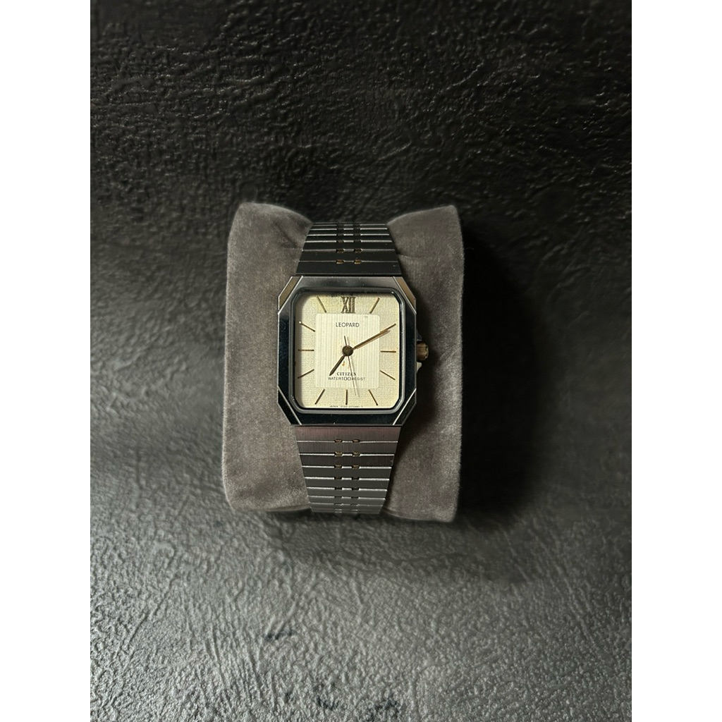 Citizen Leopard Tank Quartz Stainless