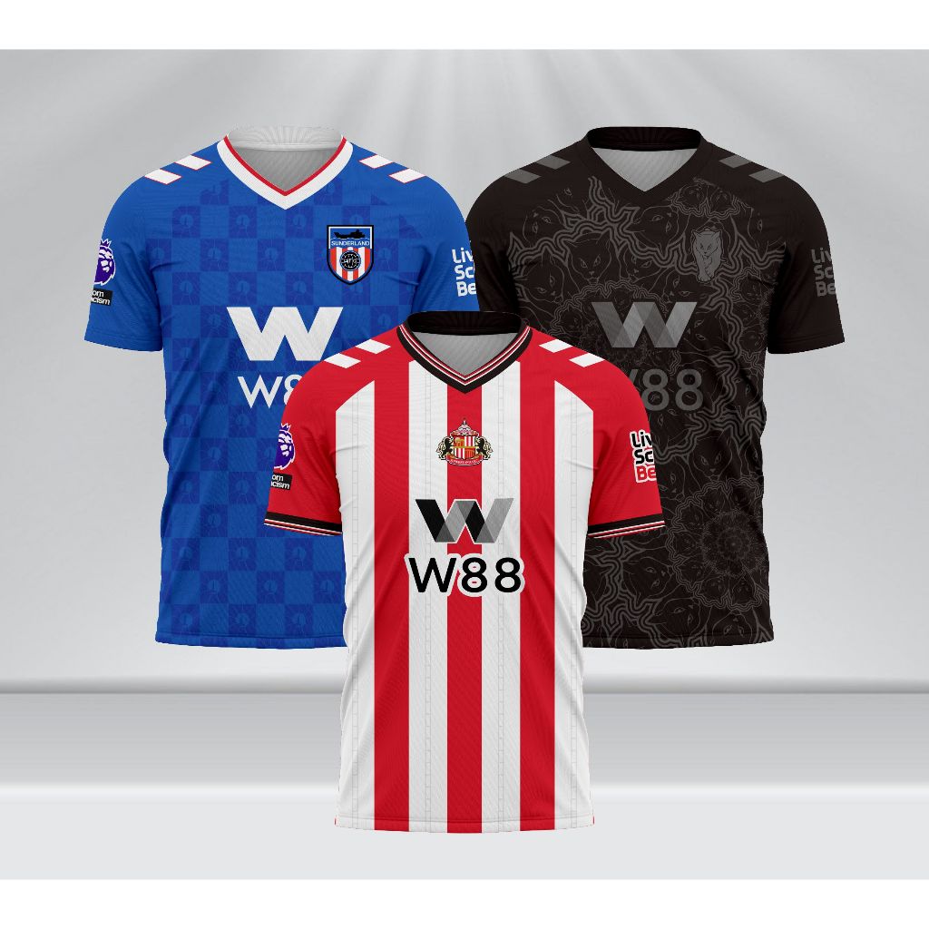 Jersey Sunderland Home Away 3rd 2025 2026