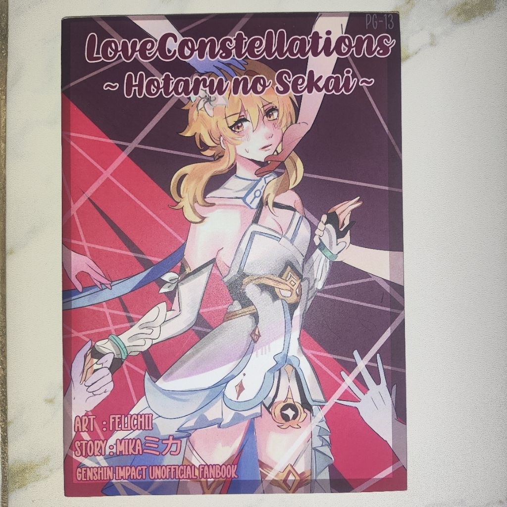 [FANMERCH] Doujinshi Genshin Impact Traveler Lumine Harem Love Constellations Hotaru no sekai