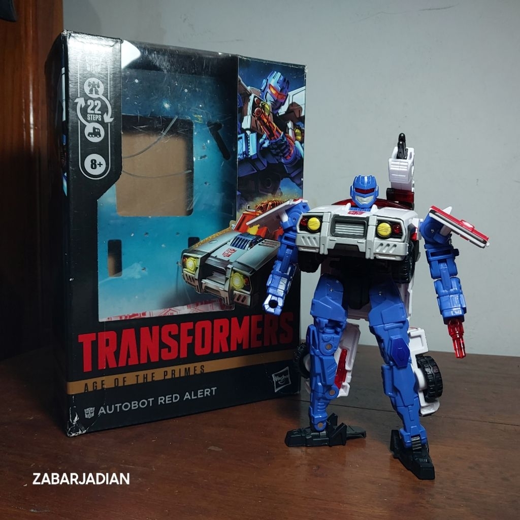 Transformers Age of the Primes Red alert