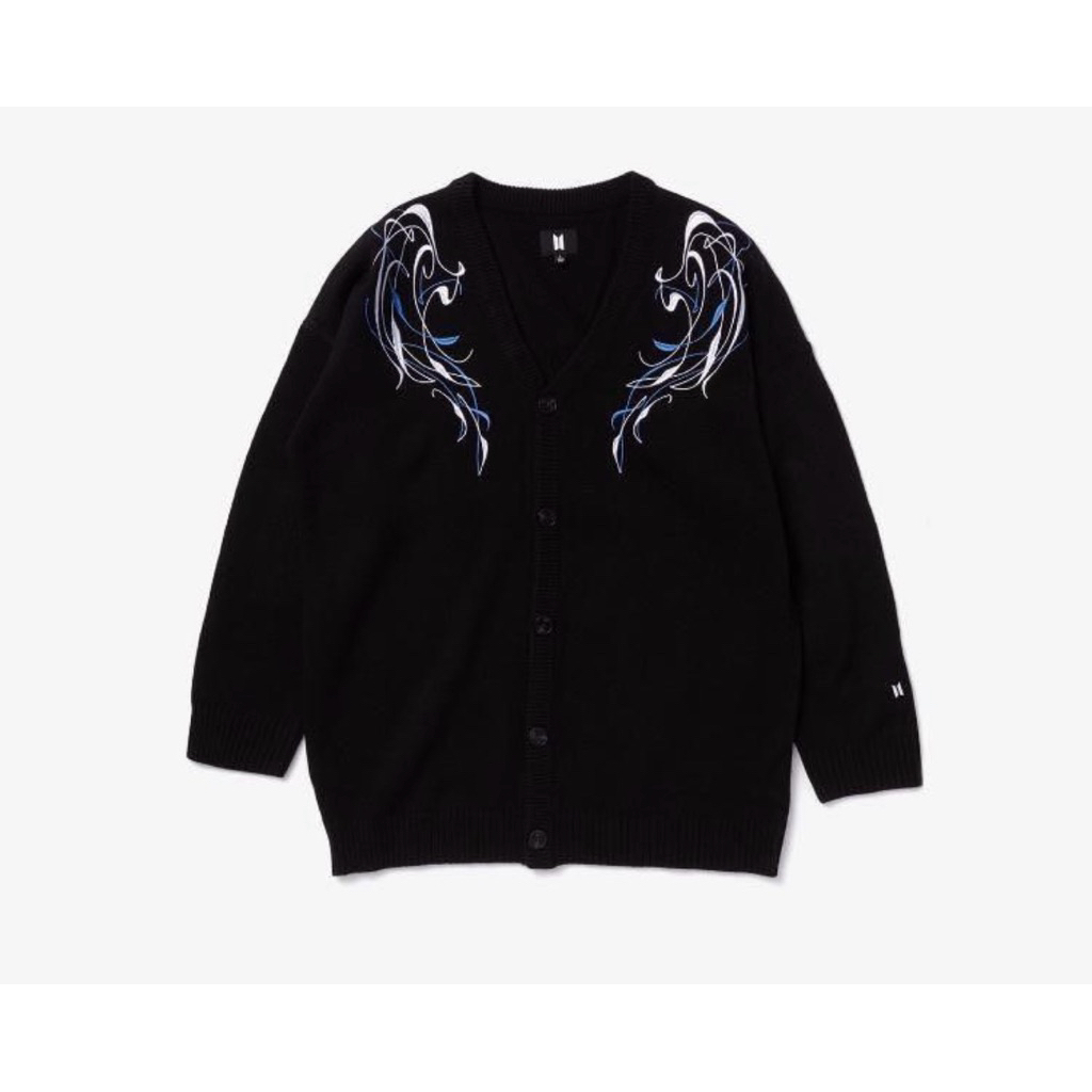 OFFICIAL BTS POP UP CARDIGAN BLACK SWAN (BTS JIN OUTFIT)