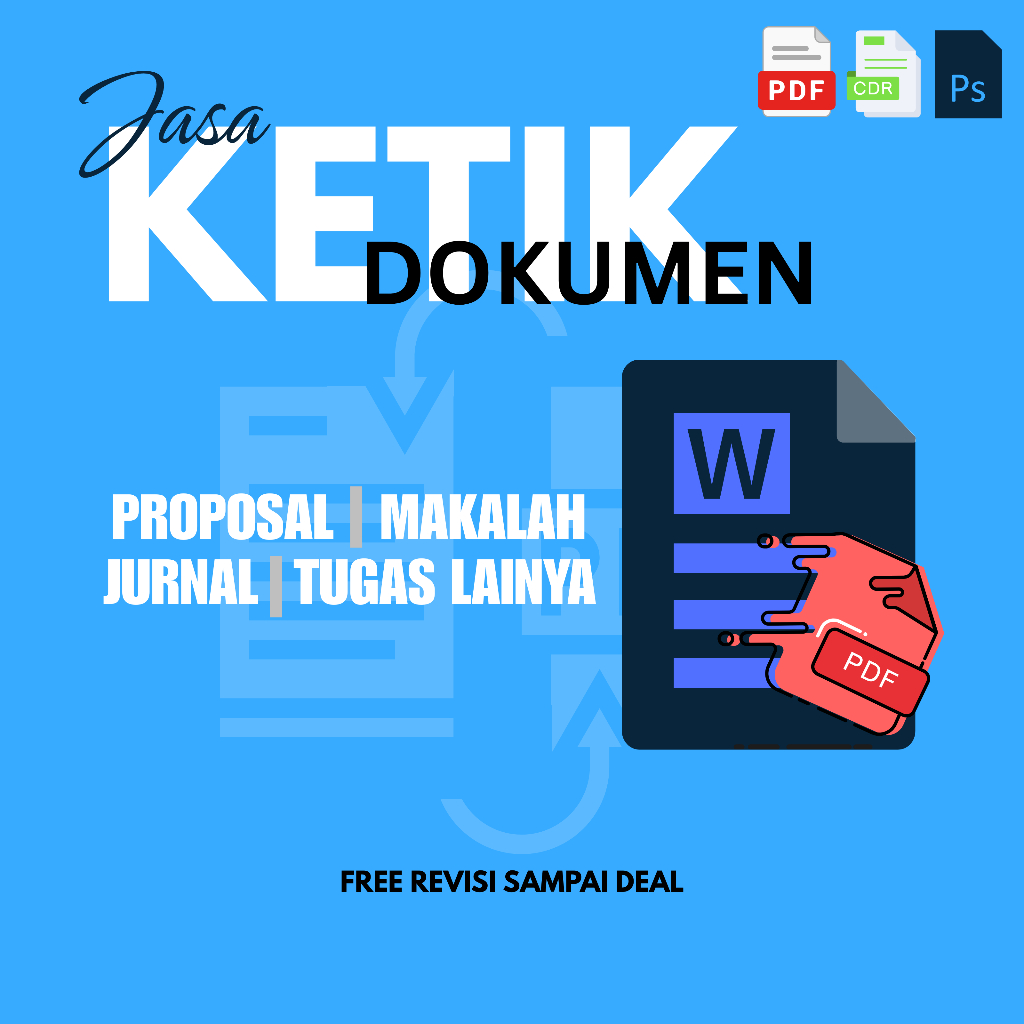 Jasa Ketik > MAKALAH SMA, MHSW | PROPOSAL |  ESAI | JURNAL | REVIEW JURNAL | All  Kebutuhan | Free R