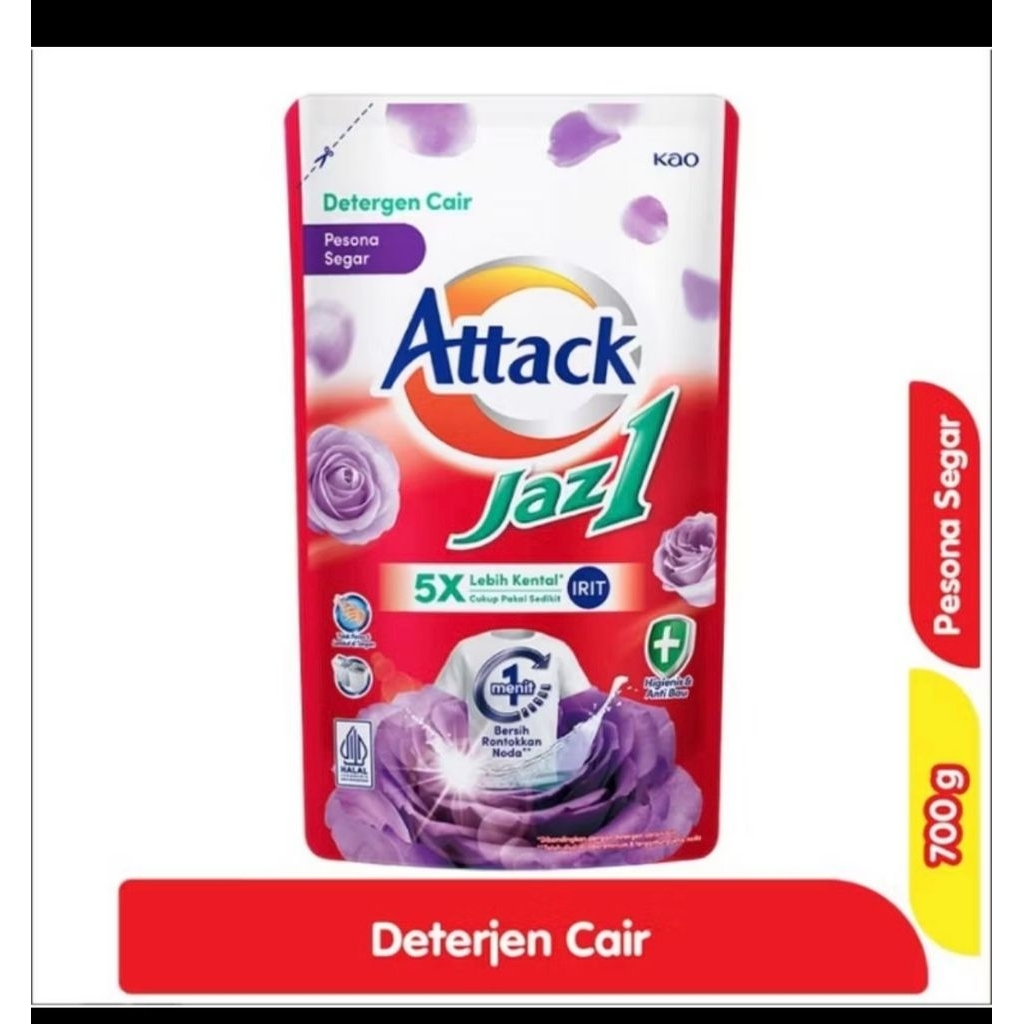 ATTACK EASY DETERJEN CAIR 700 ML