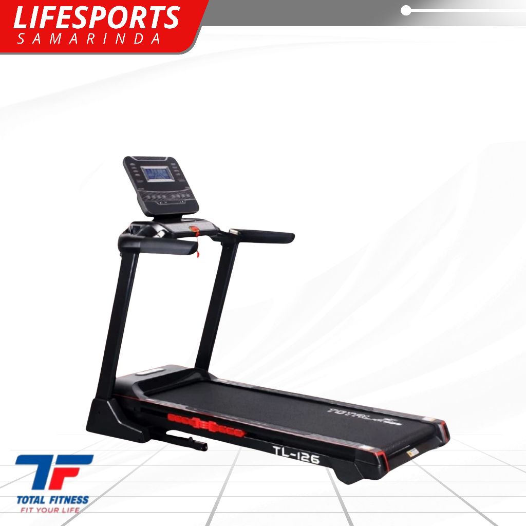 LIFESPORTS - ALAT FITNESS TREADMILL TL-126 TOTAL FITNESS