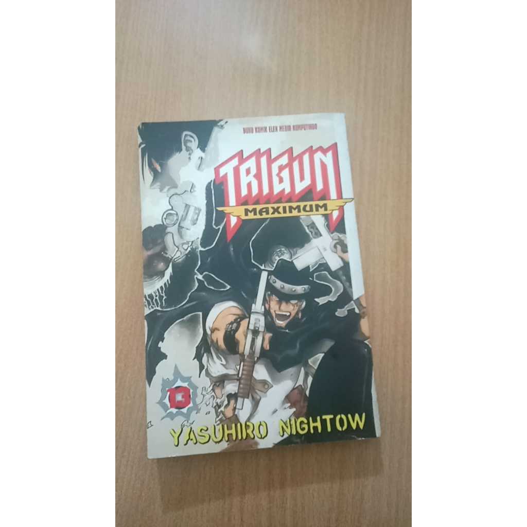 Komik Trigun Maximum 13 by Yasuhiro Nightow