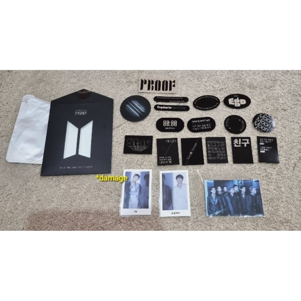 HYBE INSIGHT PROOF EXHIBITION LUCKY DRAW BTS