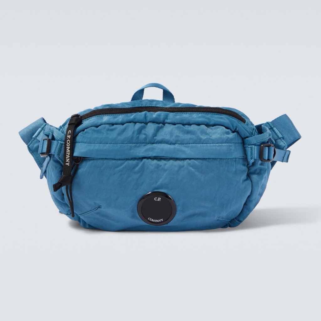 CP Company Logo Belt Bag Aeagen Blue (100% Authentic)