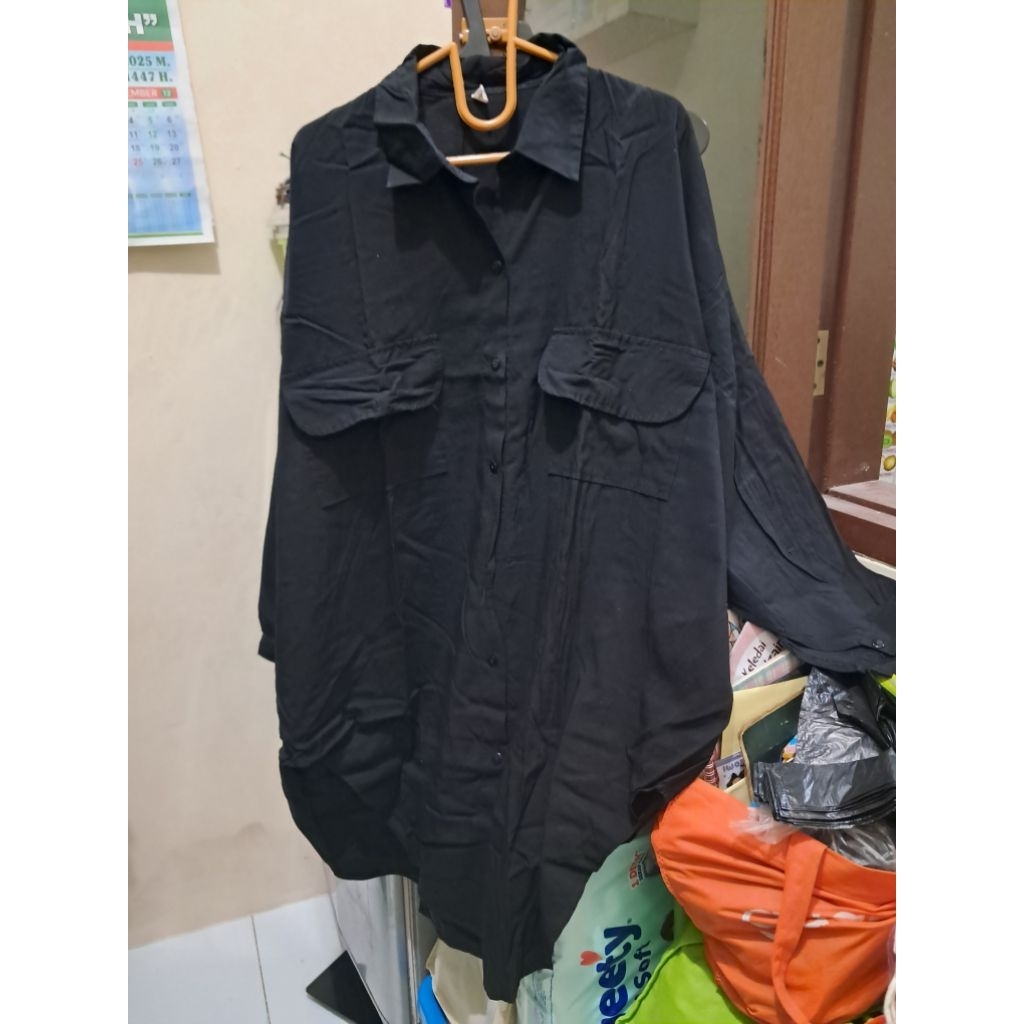 preloved tunik fixpose hitam