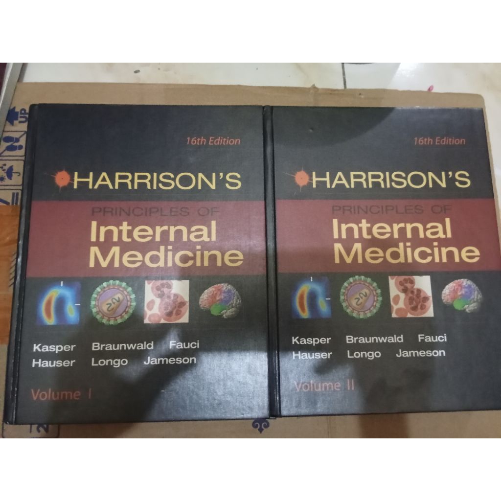 ORIGINAL sepaket jilid 1&2 HARRISON'S PRINCIPLES OF INTERNAL MEDICINE