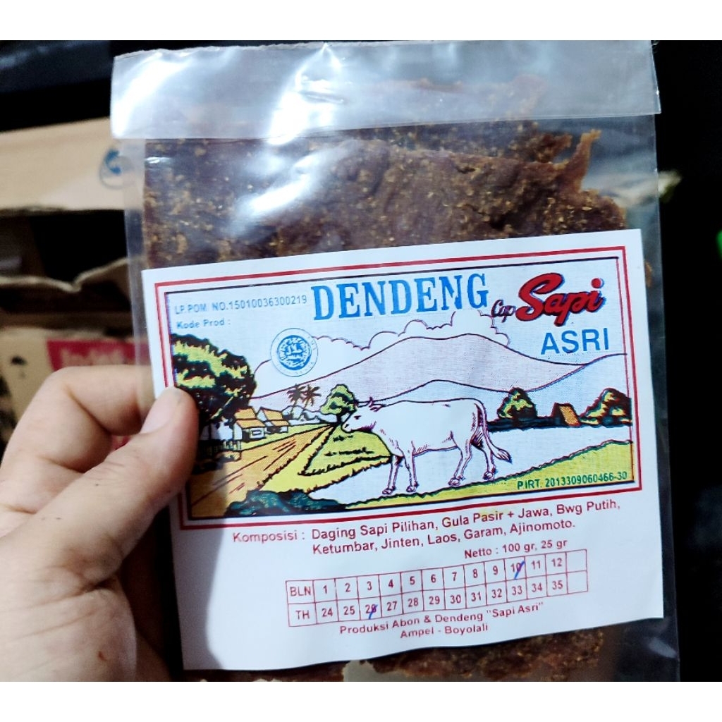DENDENG Cap Sapi ASRI 100 gr