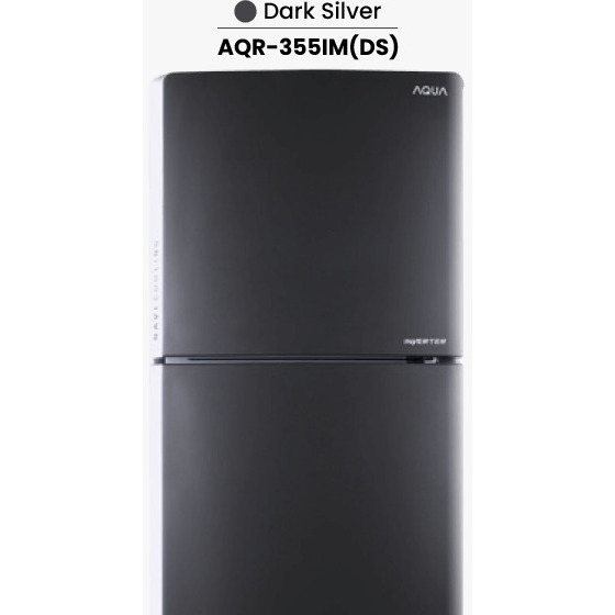 (unit exdisplay)KULKAS 2 PINTU AQUA AQR-355IM AQR 355 IM 270 liter INVERTER