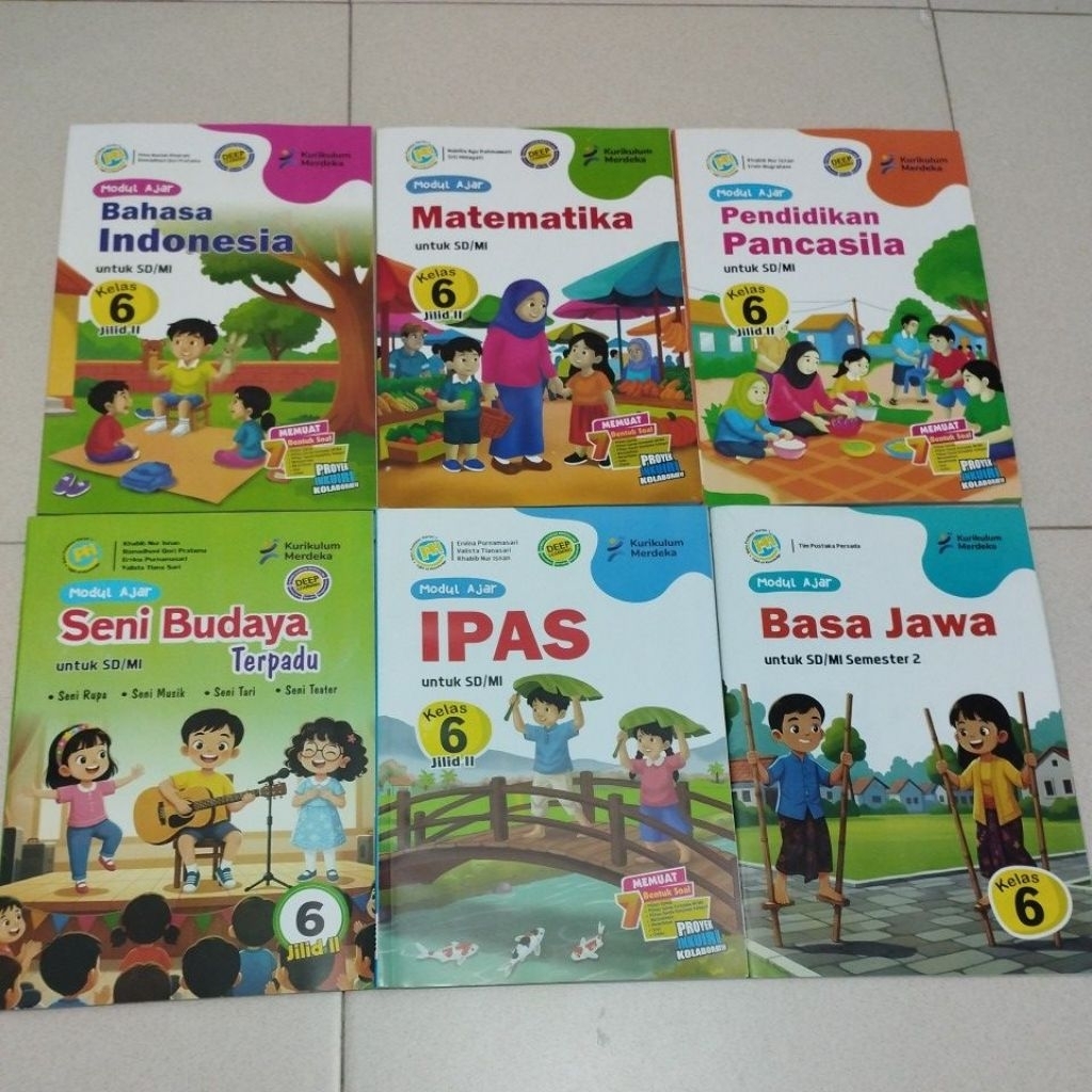 LKS PH PUSTAKA PERSADA KELAS 6 SD KURIKULUM MERDEKA, LKS PUSTAKA PERSADA SD/MI KELAS 6 SEMESTER 2