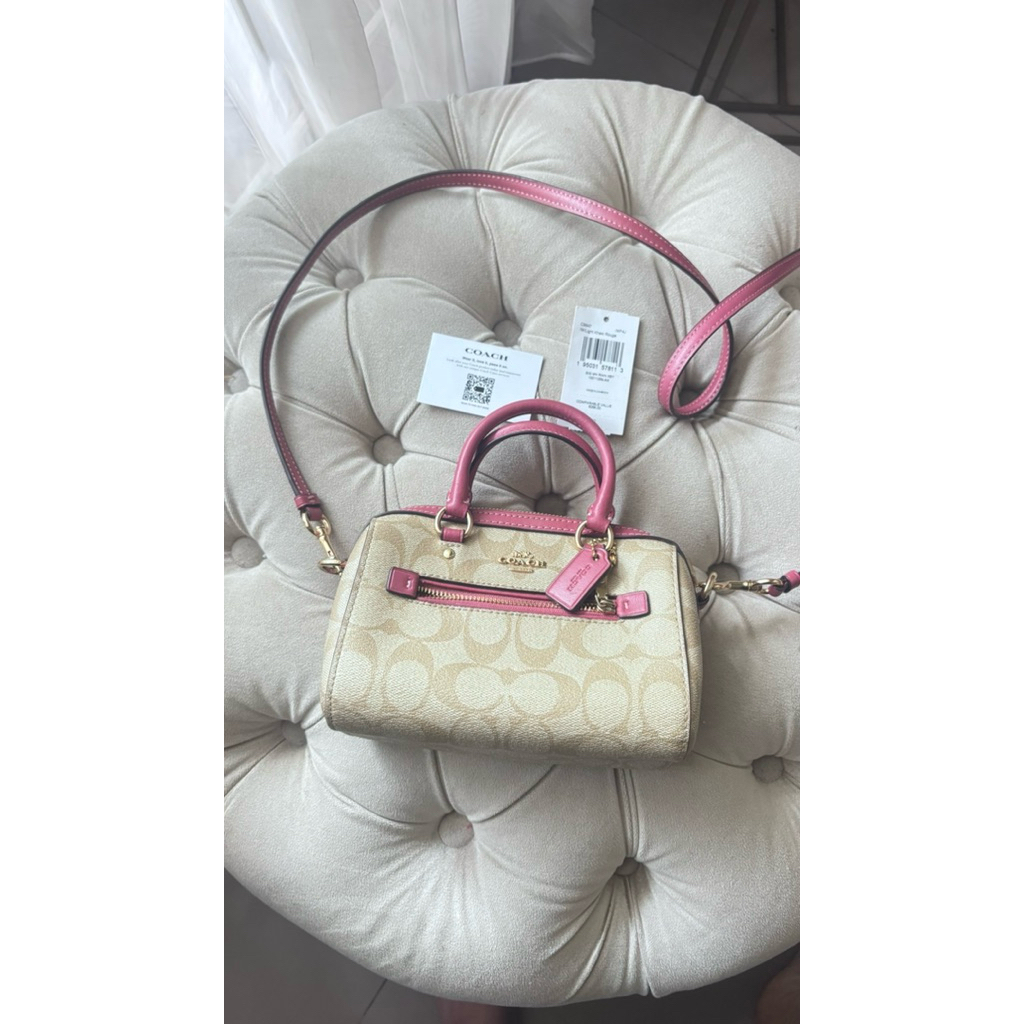 JANGAN DI CO preloved tas coach mini rowan