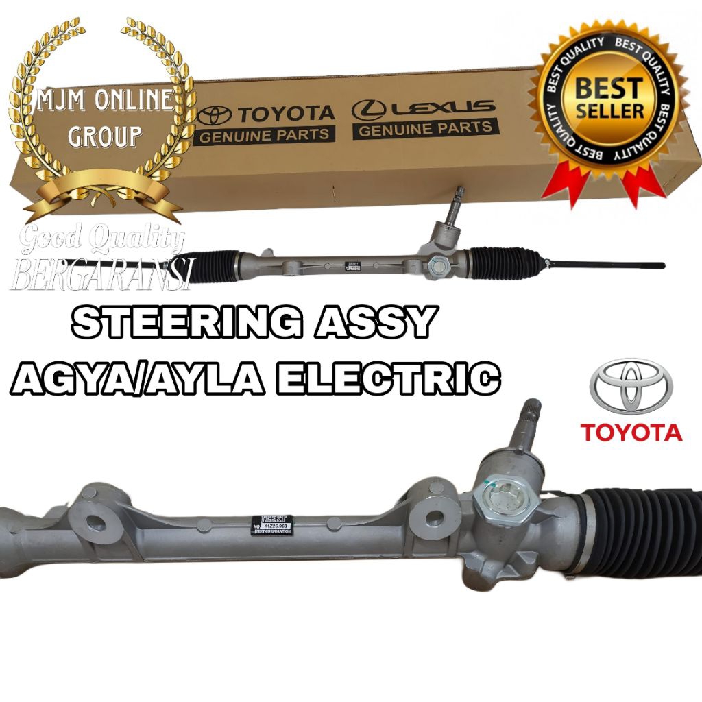 Steering assy rack stir Agya Ayla 1.0 1000cc electric Bergaransi