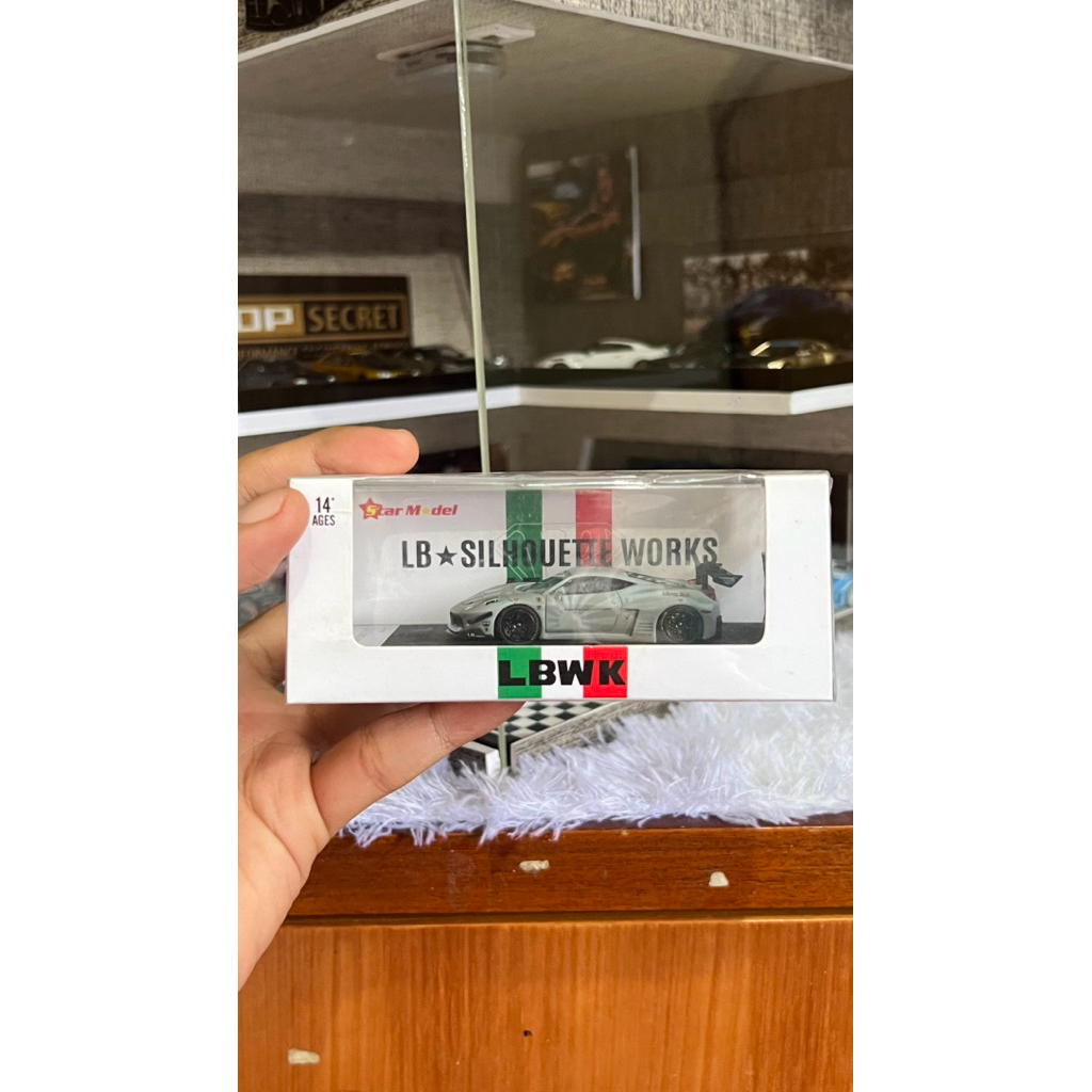 Starmodel 1/64 LBWK LB Works Ferrari 458 GT Fighter Grey