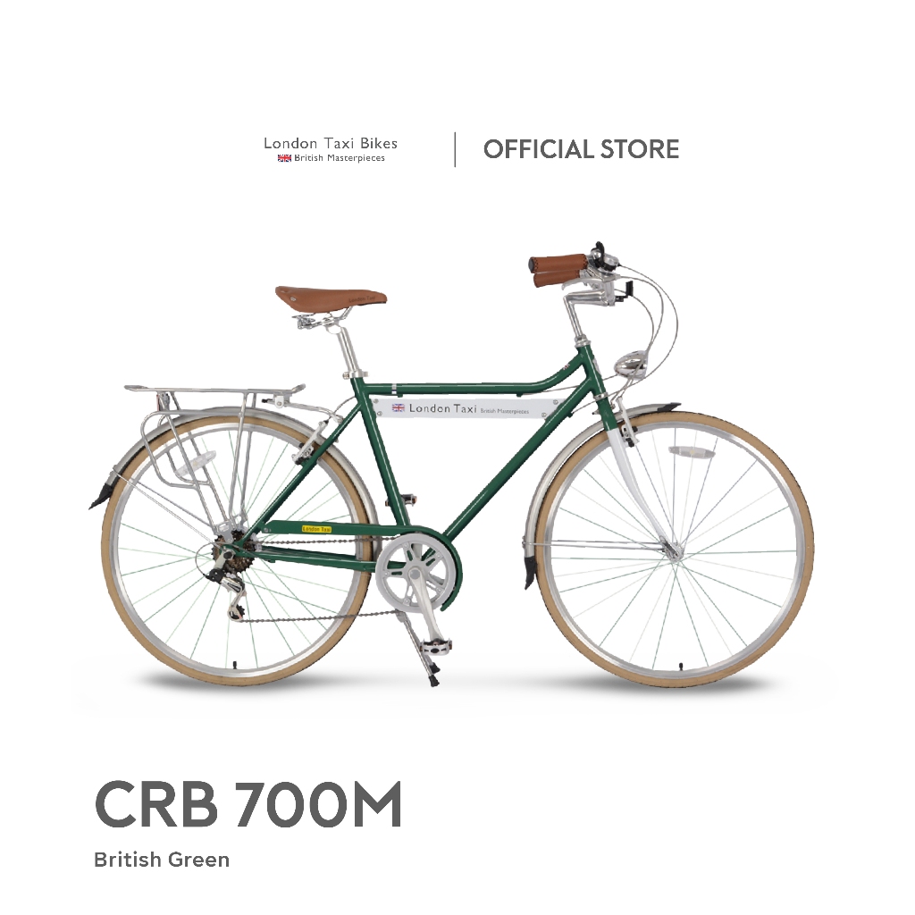 London Taxi CRB 700M/Sepeda Ontel Klasik - British Green