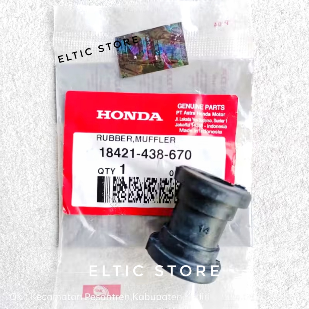 Karet Dudukan Gantungan Knalpot Honda Tiger 2000/Tiger Revo Original AHM