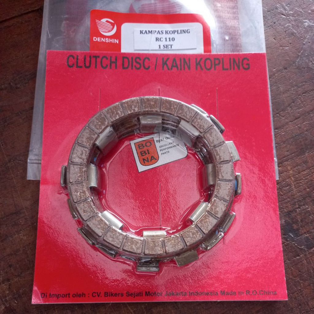 Kampas kopling RC110 Crystal Tornado GS