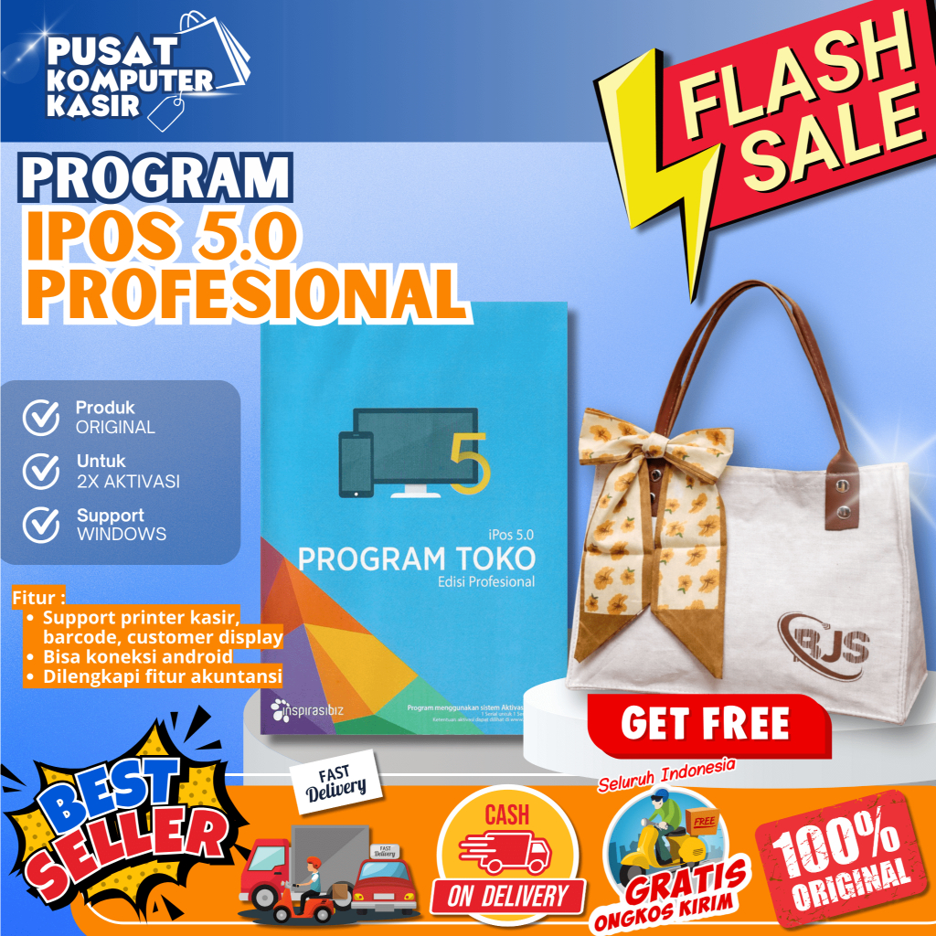 Program Kasir Toko IPOS 5 Profesional | Program Kasir IPOS 5 | Program Kasir Toko Sembako | Program 