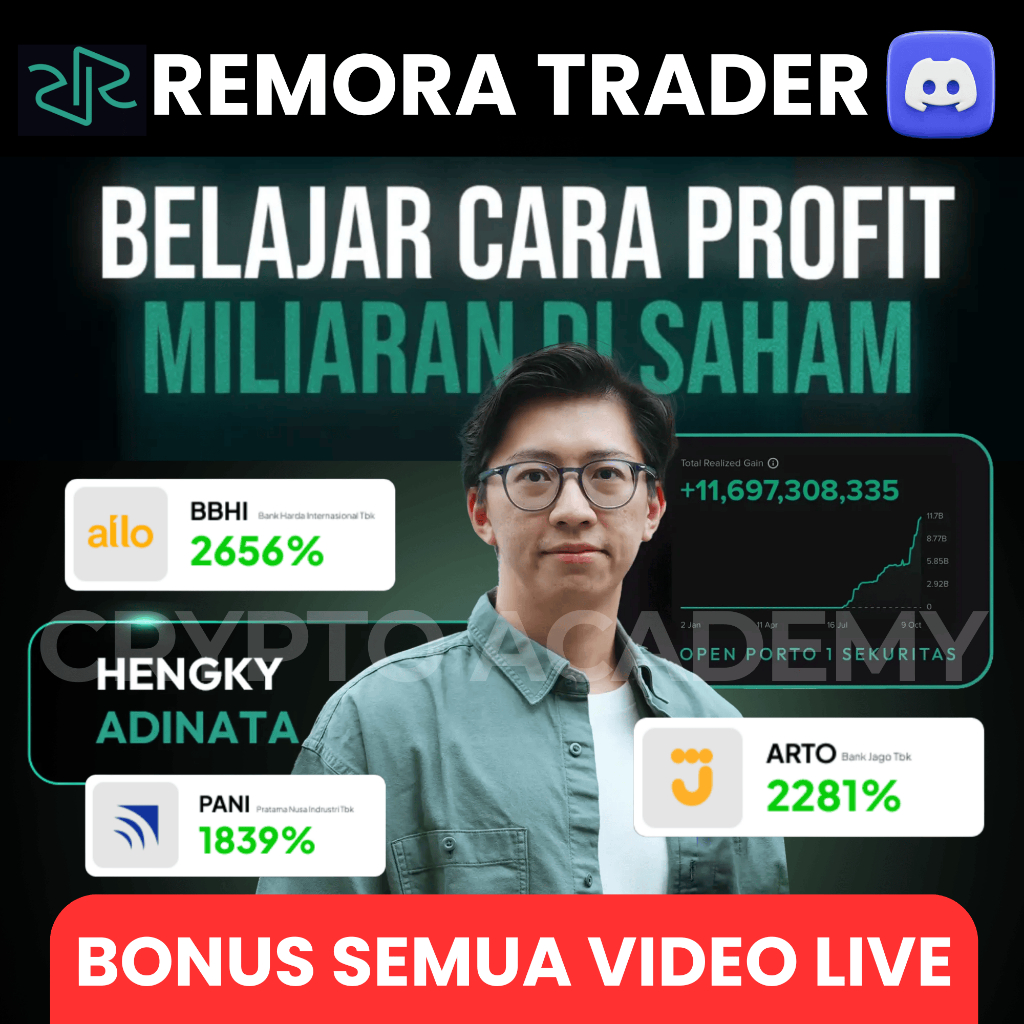 Discord Mirror Saham Remora Trader 2026 | Signal Saham | IHSG | Hengky Adinata | Remora trader Saham