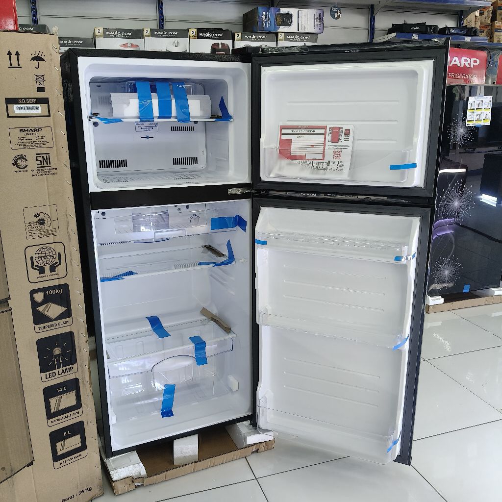 kulkas sharp sj 195md sb