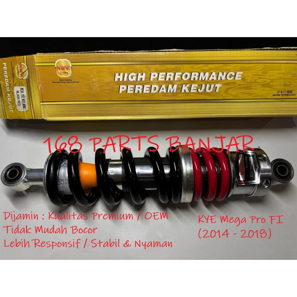52400 - KYE - 941 Nagoya Gold Shok Shock Breaker Belakang Kualitas Premium Honda Mega Pro New