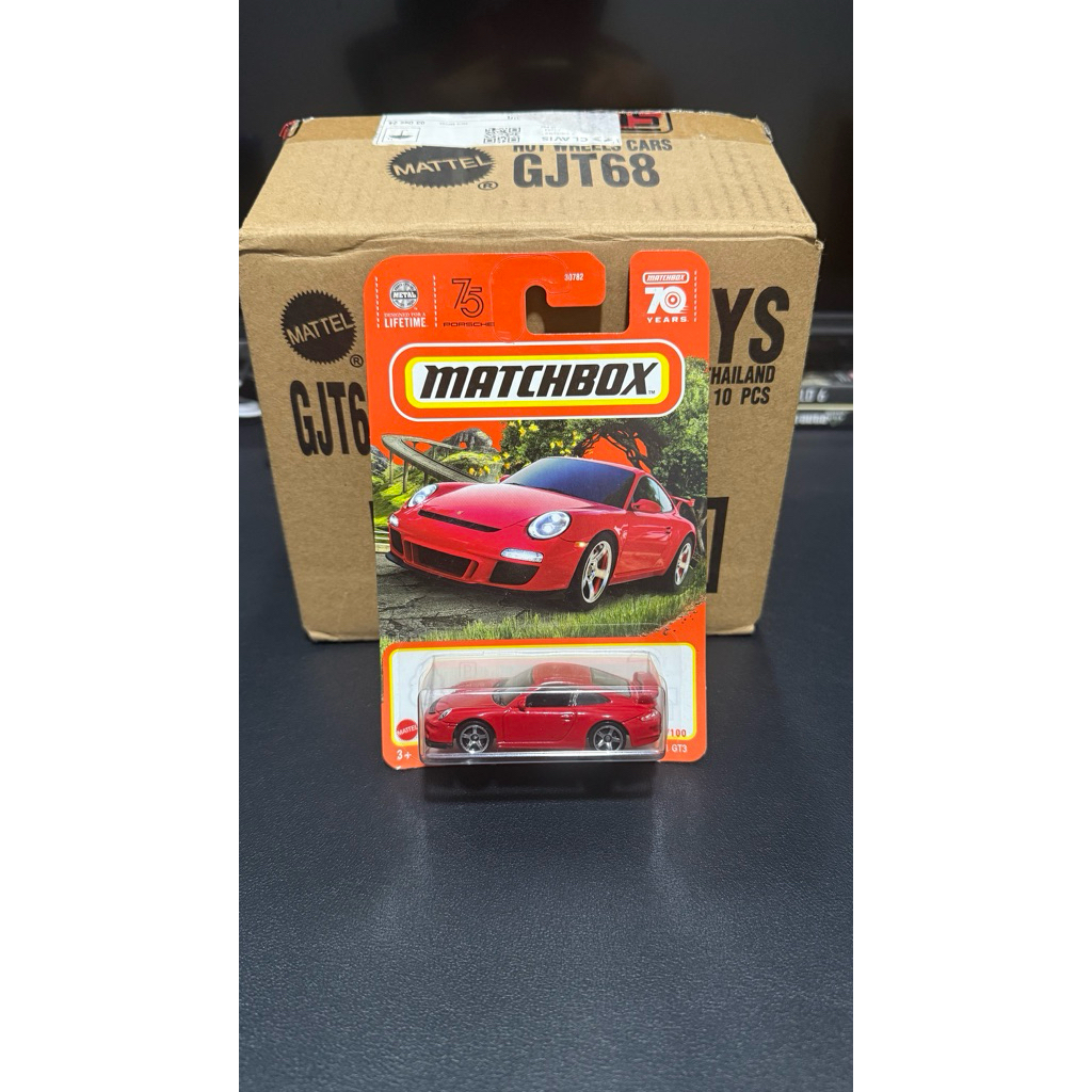 Matchbox Porsche 911 GT2 merah