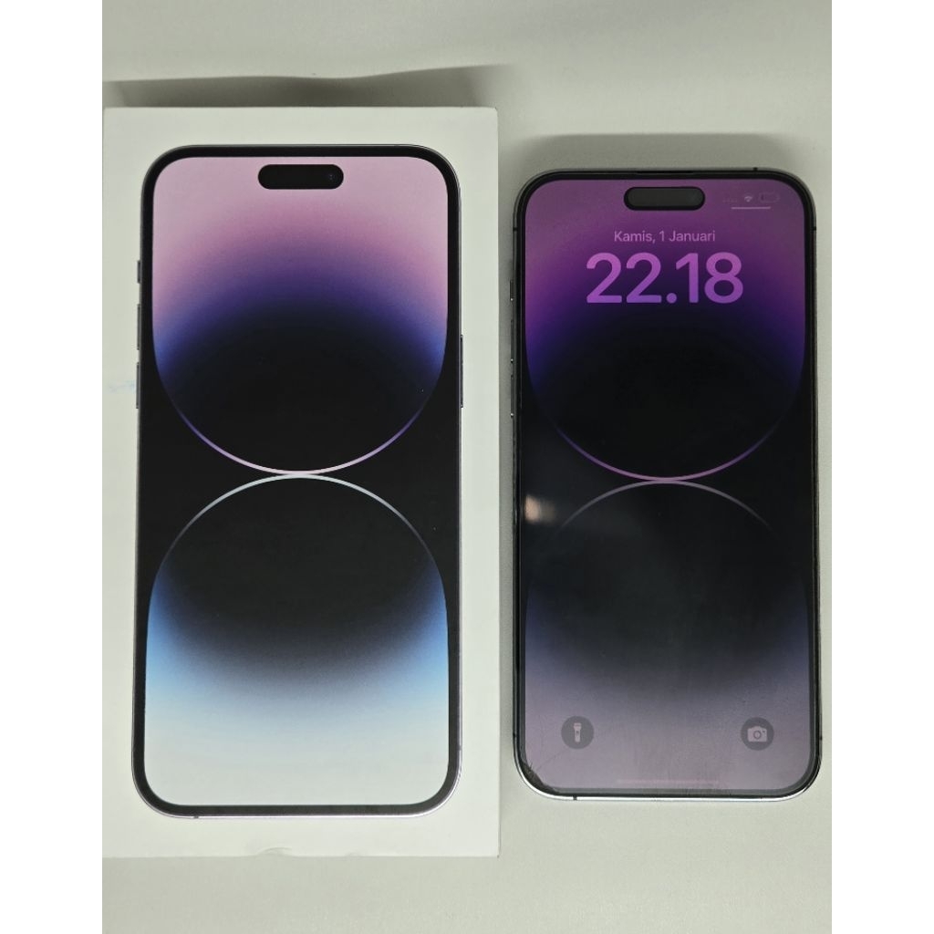 APPLE IPHONE 14 PRO MAX 128GB DEEP PURPLE UNGU EX IBOX