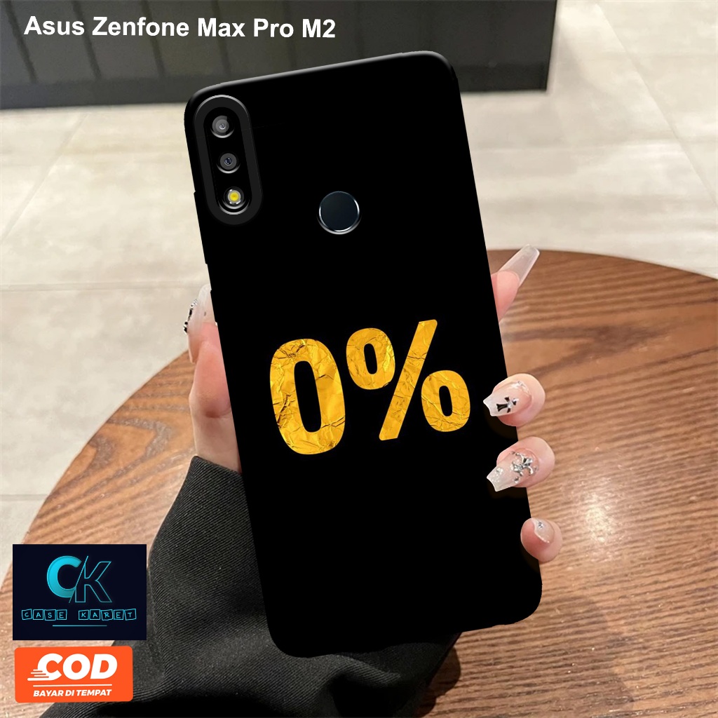 Case Asus Zenfone Max Pro M2 - Casing Graffiti - Softcase Candy Case Full Color 3D Silikon TPU